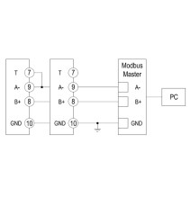 elektromer EM340DIN-AV23X-S1PFB / RS485 Modbus RTU