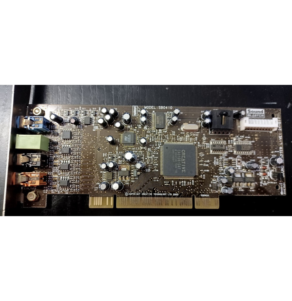 Zvuková karta SoundBlaster