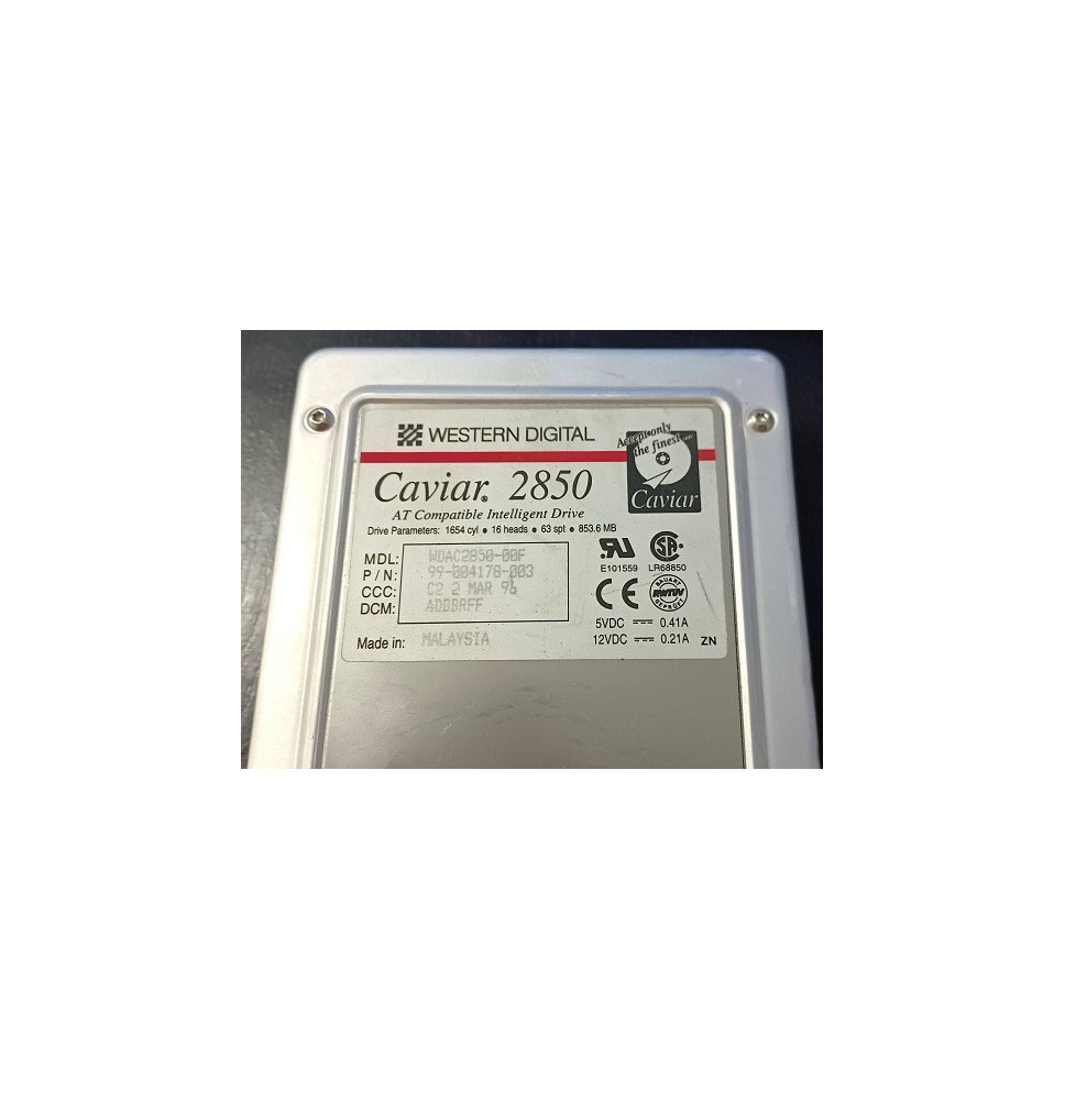 HDD ATA Caviar 2850, 853.6MB