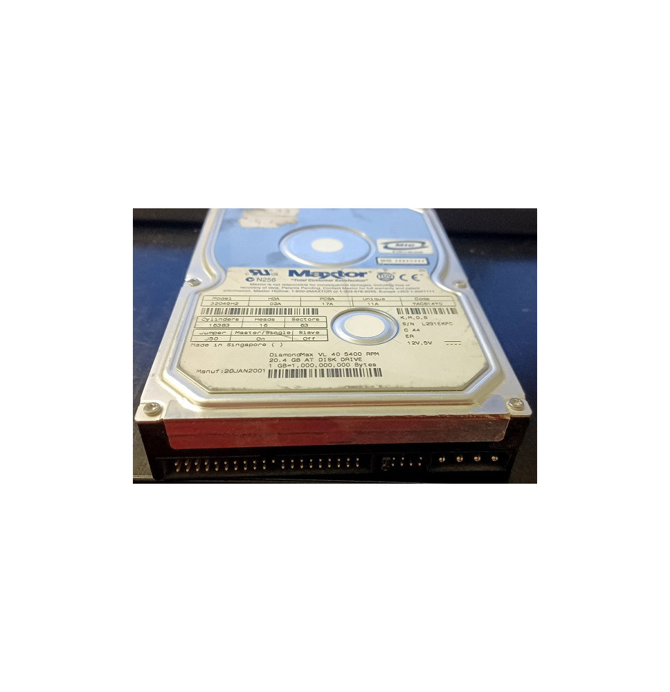 HDD ATA DiamondMax, 20GB