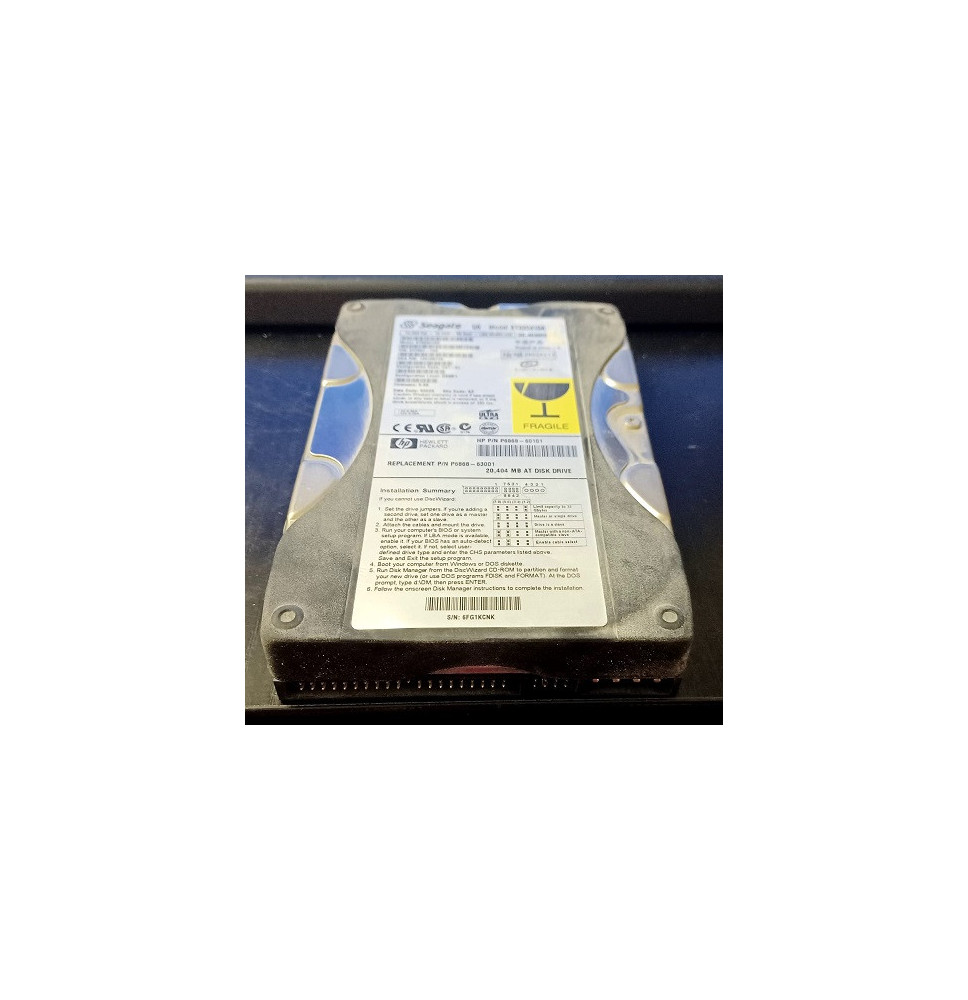 HDD ATA séria U, 20GB