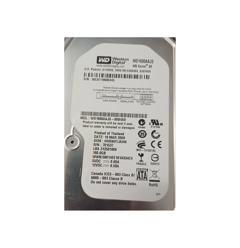 WD Caviar Blue 160GB