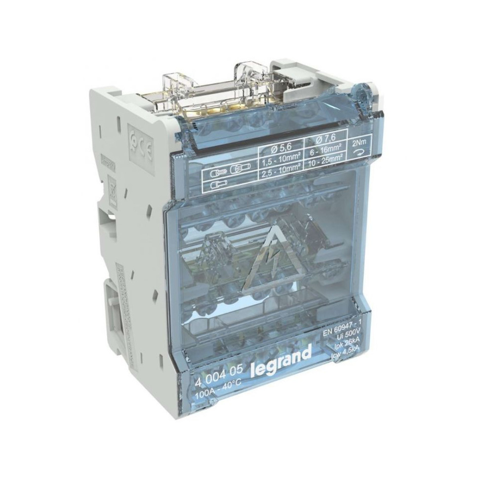 Rozdeľovacia svorkovnica 4P 100A