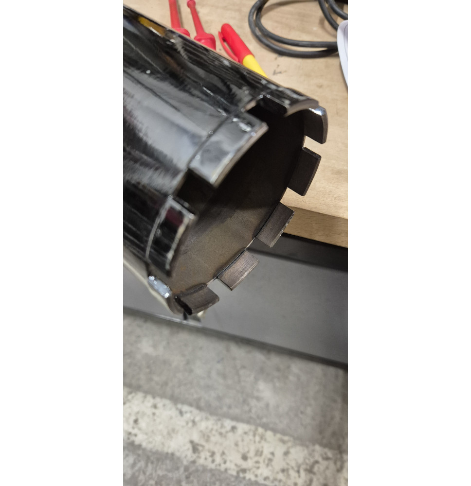 Korunka pre Jadrové vŕtanie, Klingspor DK 654 B Bohrkronen, 102mm x 450 mm