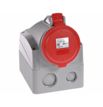 Legrand Pevná zásuvka 5P 32A 400V červená IP44 P17 TEMPRA PRO