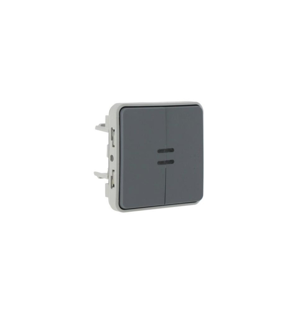 Dvojitý striedavý prepínač (5B), PLEXO IP55